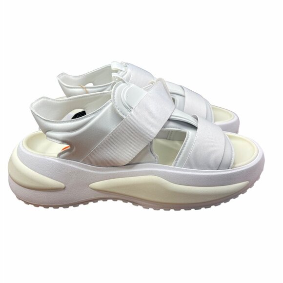 Adidas Womens Swim Mehana Adjustable Strap Cloudfoam Sandals White Size 11 - Picture 8 of 13